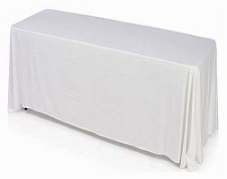 Folding Table with Tablecloth