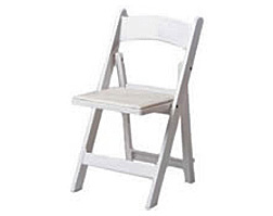 Whiteresin Chair